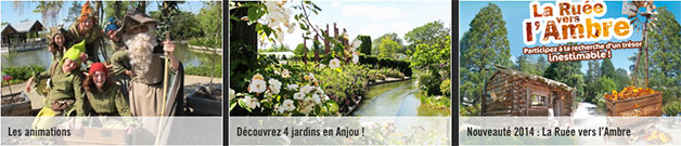 parc Terra Botanica à Angers